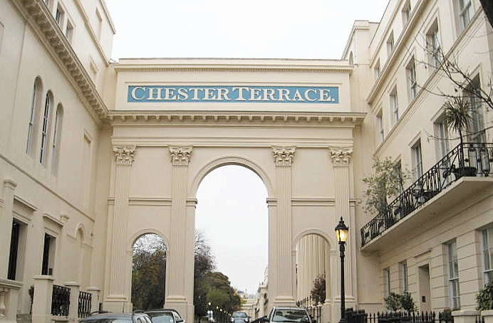 Chester Terrace – Grade I Listed Building